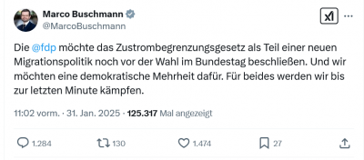 Screenshot 2025-02-03 at 12-54-51 Marco Buschmann auf X „Die @fdp möchte das Zustrombegrenzungsgesetz als Teil einer neuen Migrationspolitik noch vor der Wahl im Bundestag beschließen. Und wir möchten eine demokratische Mehrh[...].png
